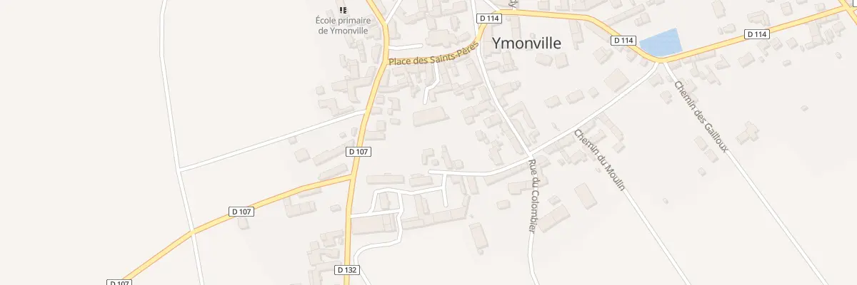 Plan du 6 Imp de la Chesnaye à Ymonville