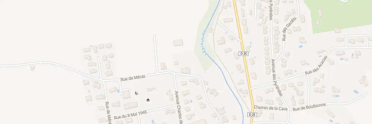 Plan du 26 Rue Malbrouguet à Belpech