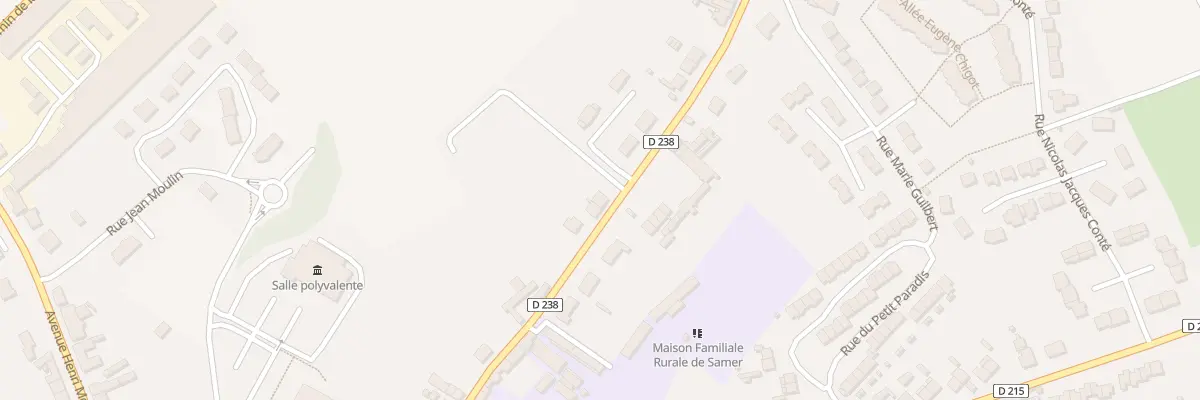 Plan du 383 Rue de Questrecques à Samer
