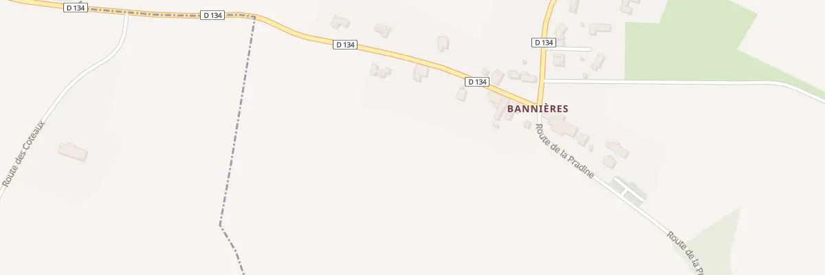 Plan du 5085 Banieres à Bannières