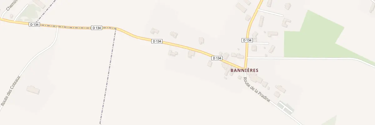 Plan du 5013 Banieres à Massac-Séran