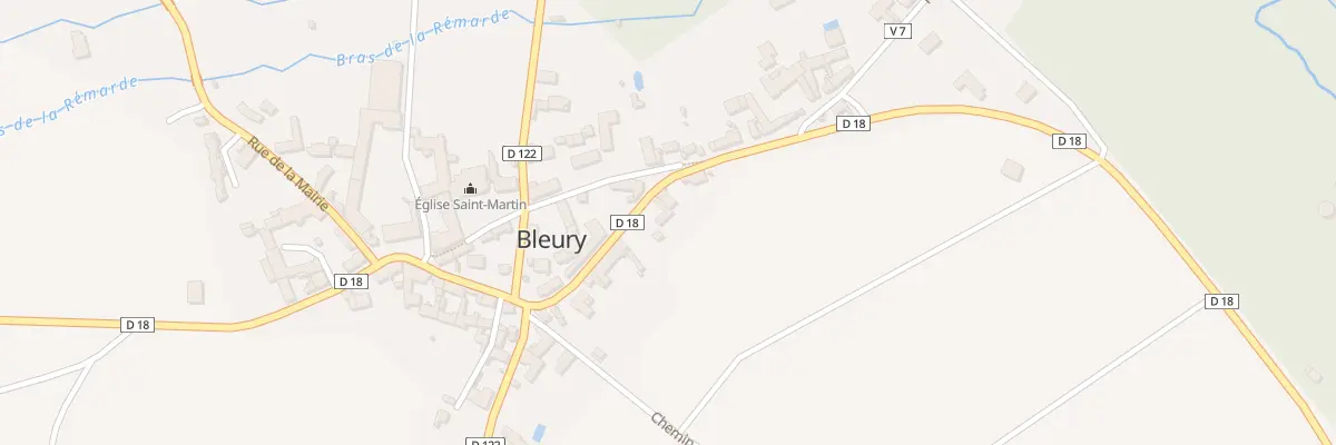 Plan du 10 Rte d’Auneau à Auneau-Bleury-Saint-Symphorien