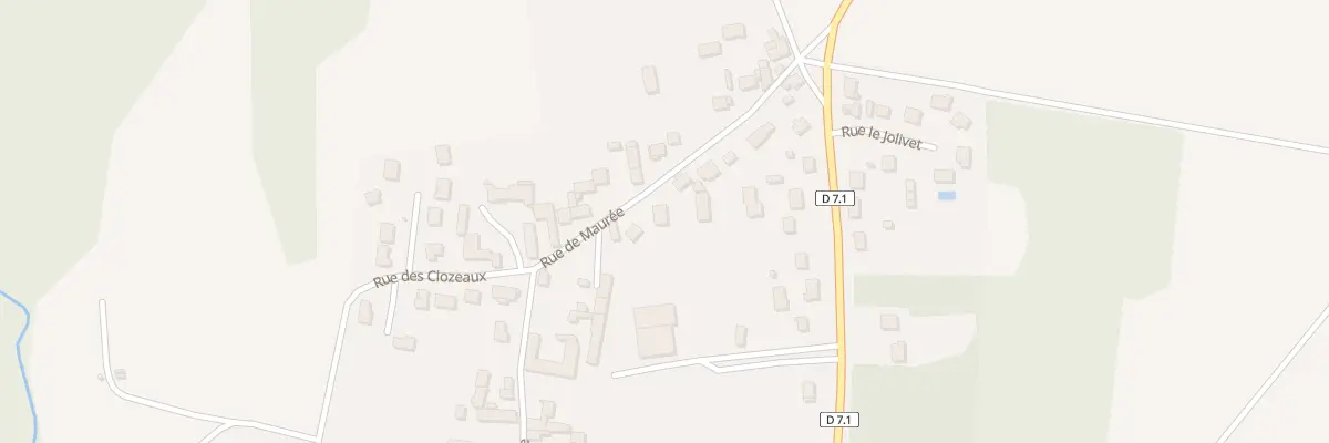 Plan du 21T Rue de Maurée à Roinville