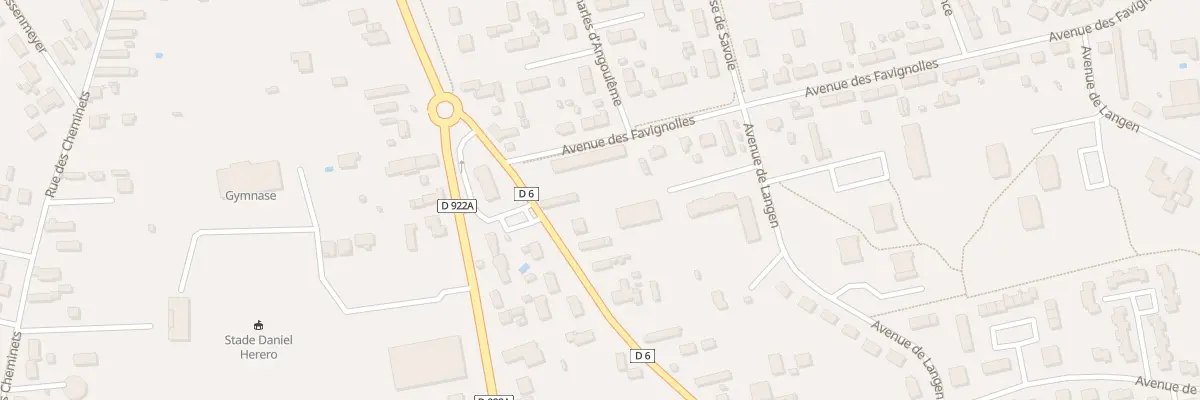 Plan du 7 Rue de Langon à Romorantin-Lanthenay