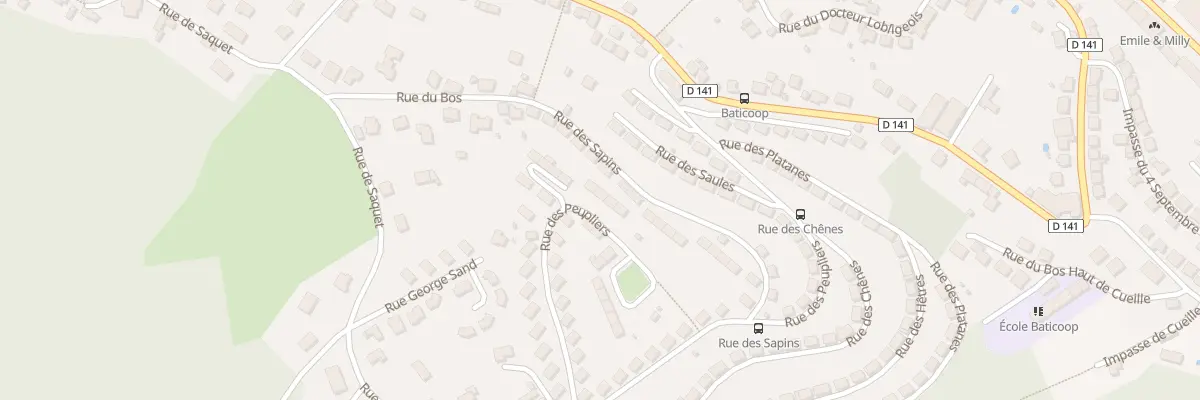 Plan du 19 Rue des Sapins à Tulle