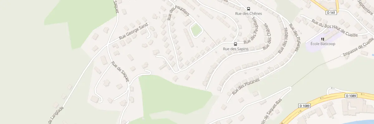 Plan du 41 Rue des Peupliers à Tulle