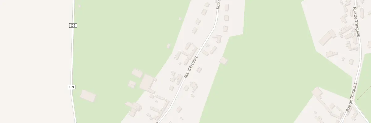 Plan du 24 Rue d’Ercourt à Béhen