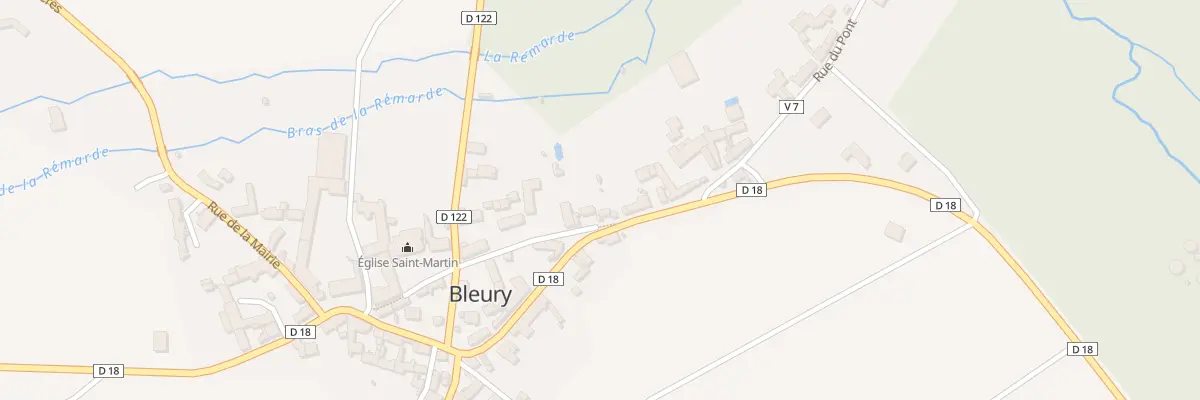 Plan du 7 Imp de l’Église Saint-Martin à Auneau-Bleury-Saint-Symphorien