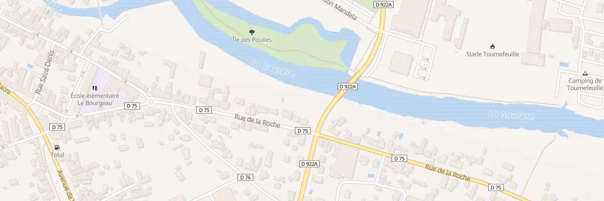 Plan du 12 Rue de la Roche à Romorantin-Lanthenay
