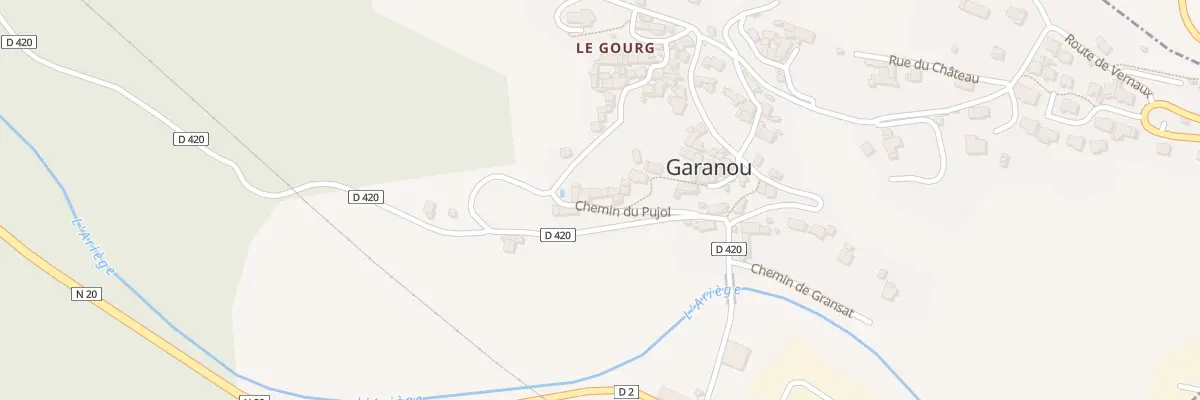 Plan du 78 Village de Garanou à Garanou