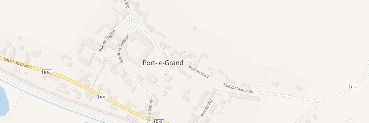 Plan du 11B Rue du Haut à Port-le-Grand