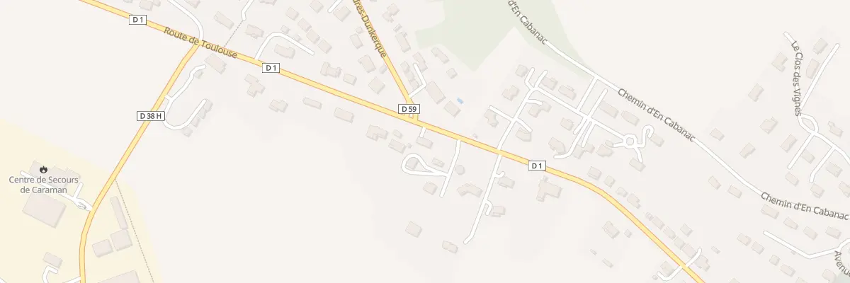 Plan du 33 Av de Toulouse à Caraman