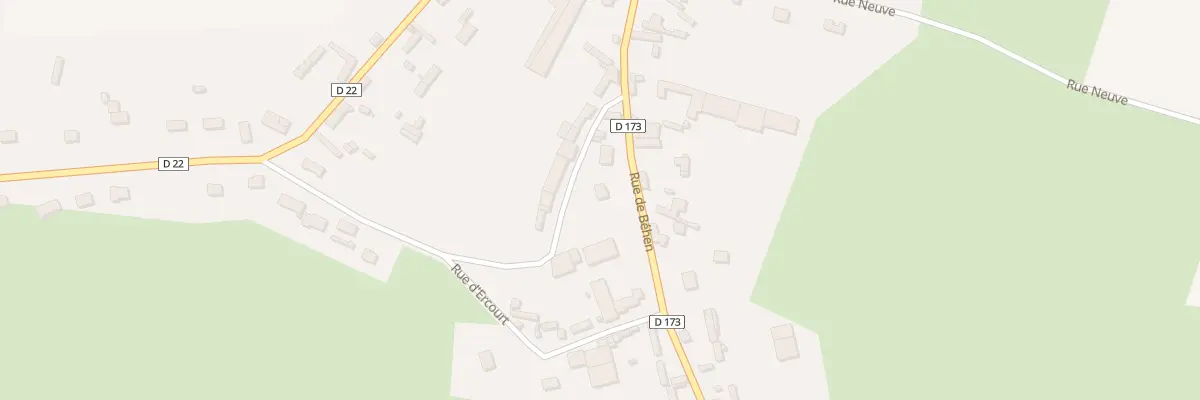 Plan du 16 Rue de Béhen à Moyenneville