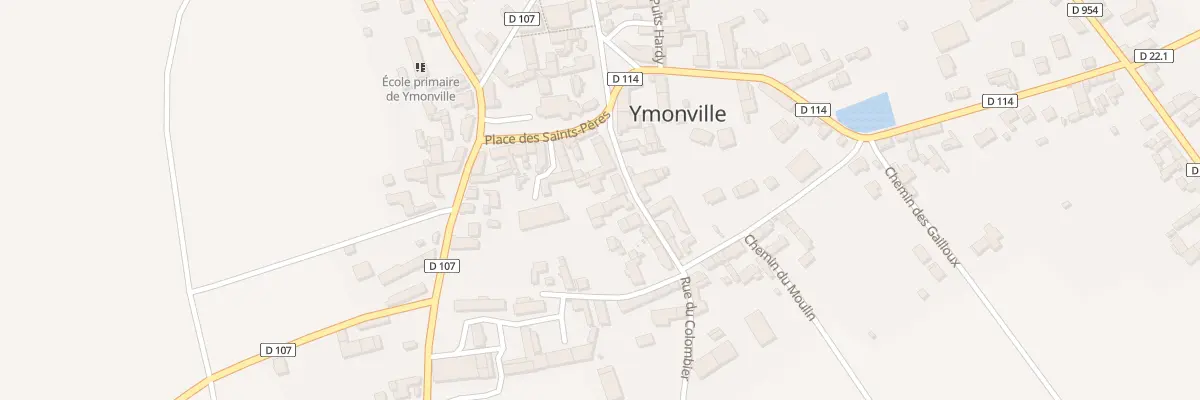 Plan du 4 Rue du Colombier à Ymonville