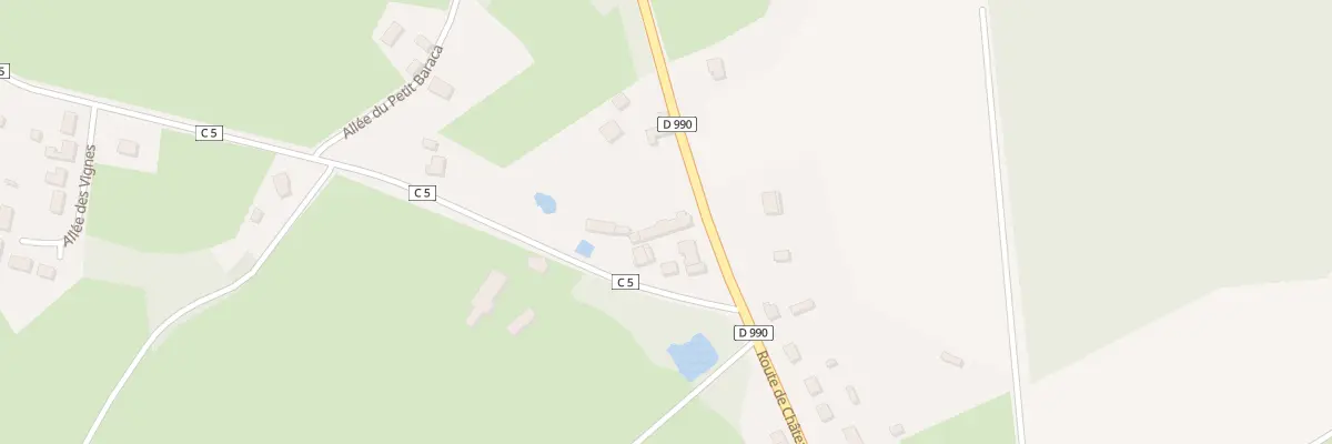 Plan du 5027 La Croix à Buxières-d’Aillac