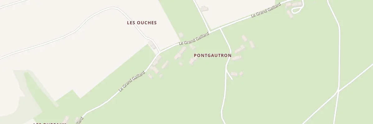 Plan du 6 Pontgautron à Gournay