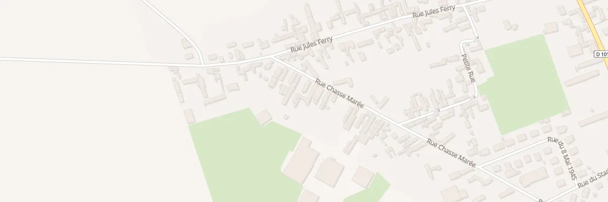 Plan du 30 Rue Chasse-marée à Neuville-Coppegueule