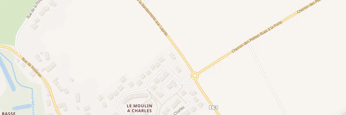 Plan du 43 Rue Jean Bouguereau à Saint-Ay