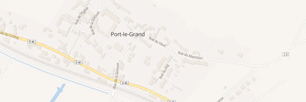 Plan du 4B Rue du Haut à Port-le-Grand