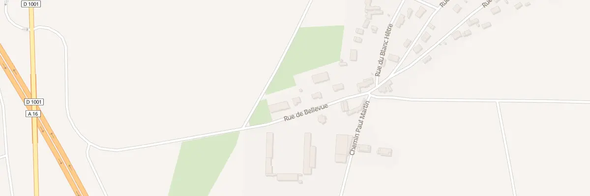 Plan du 111 Rue de Bellevue à Bernay-en-Ponthieu