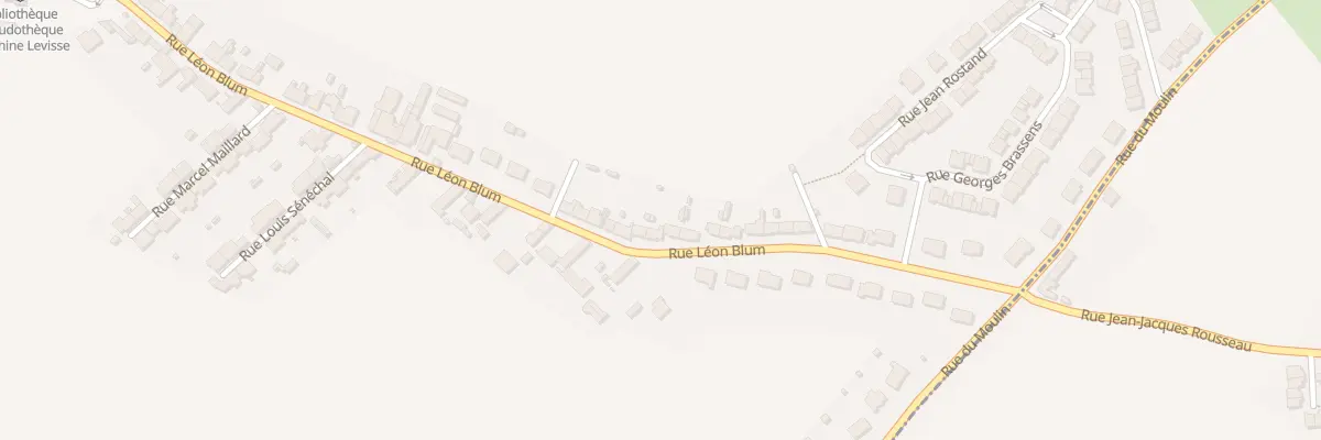 Plan du 41 Rue Leon Blum à Rinxent