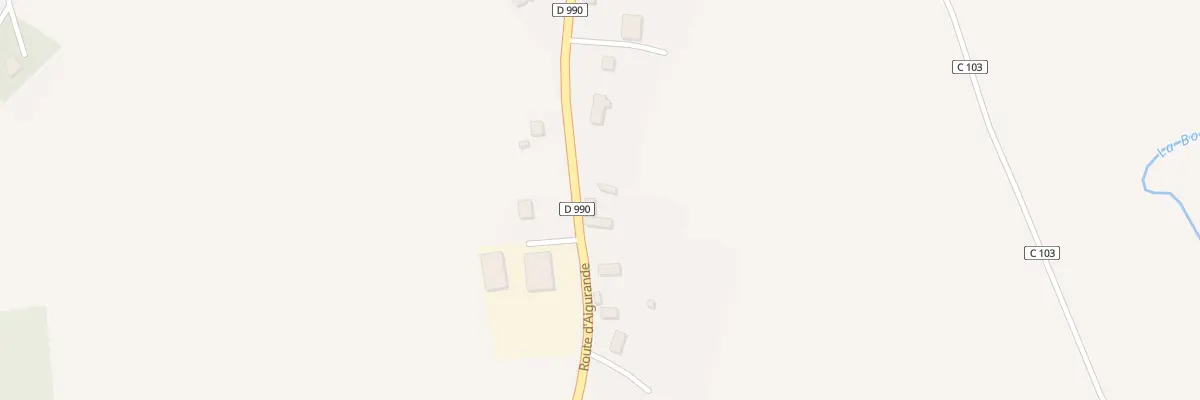 Plan du 27 Rte d’Aigurande à Cluis
