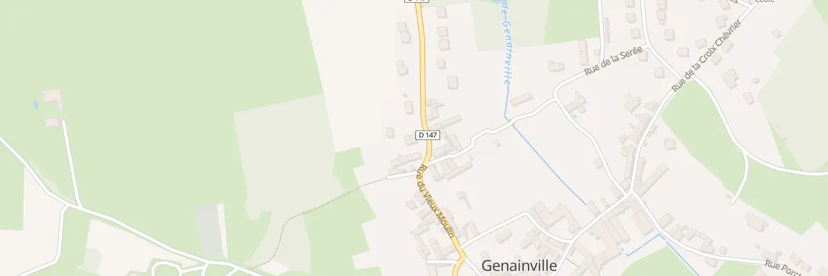 Plan du 19 Rue du Vieux Moulin à Genainville