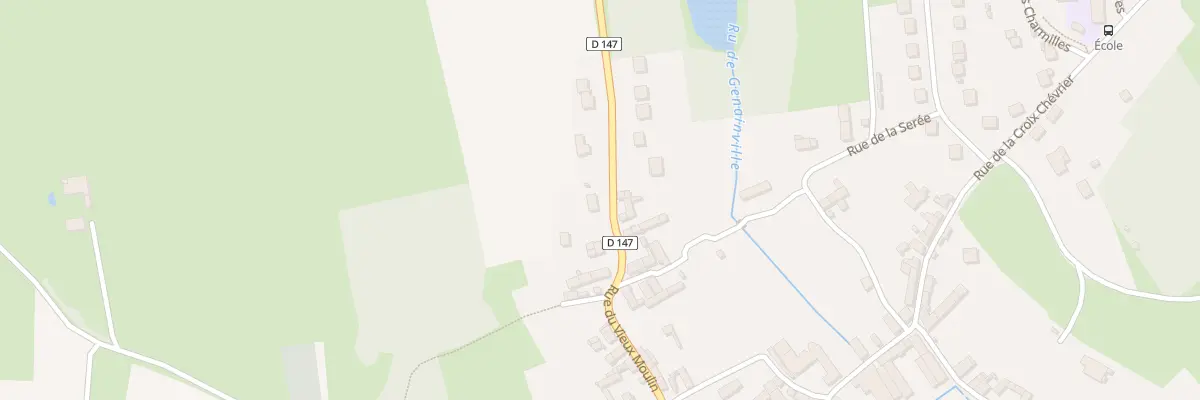 Plan du 21 Rue du Vieux Moulin à Genainville