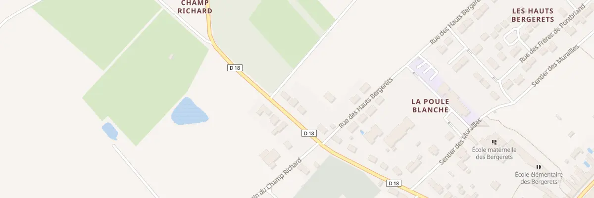 Plan du 40 Rue de Meung à Cléry-Saint-André