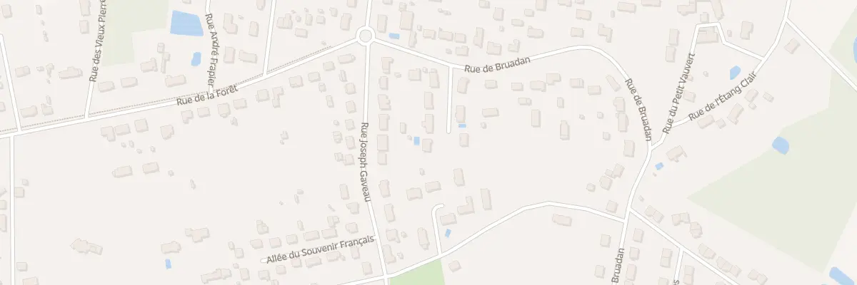 Plan du 86D Rue de Bruadan à Romorantin-Lanthenay