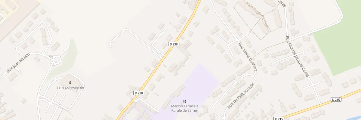 Plan du 424 Rue de Questrecques à Samer