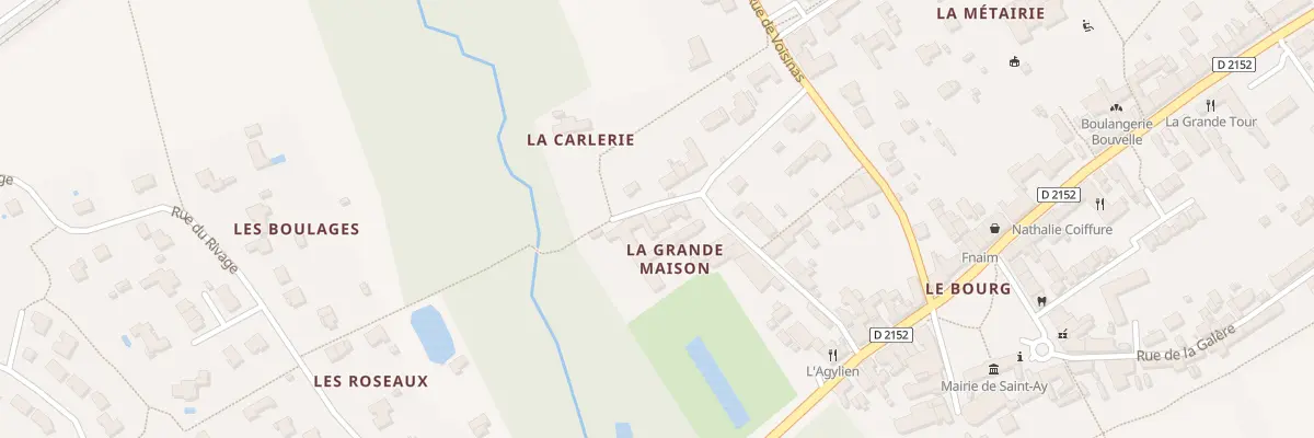 Plan du 17 Rue de Sainte Barbe à Saint-Ay