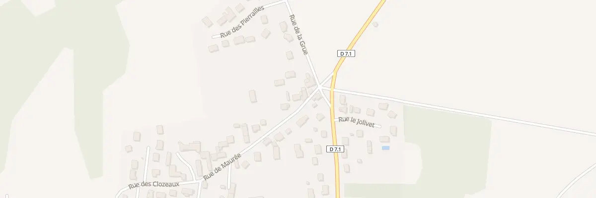 Plan du 34B Rue de Maurée à Roinville