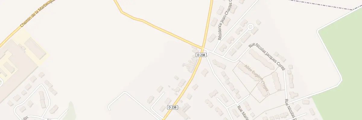 Plan du 567 Rue de Questrecques à Samer