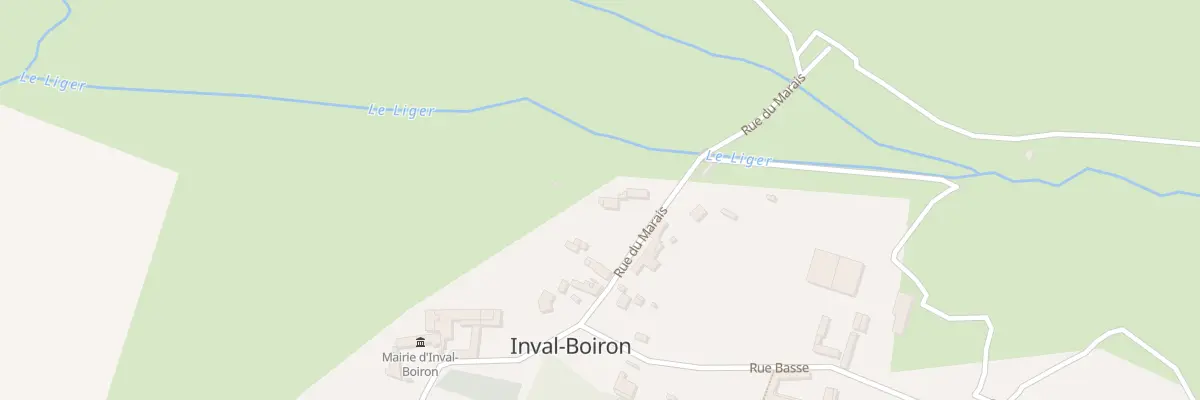 Plan du 25B Rue du Marais à Inval-Boiron
