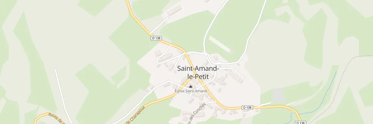 Plan du 5019 Le Bourg à Saint-Amand-le-Petit