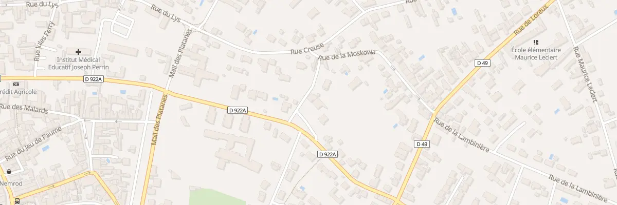 Plan du 19 Rue des Etangs à Romorantin-Lanthenay
