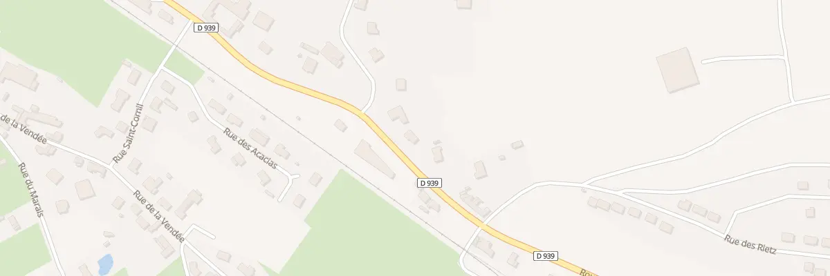 Plan du 36 Rte Nationale 39 à Attin