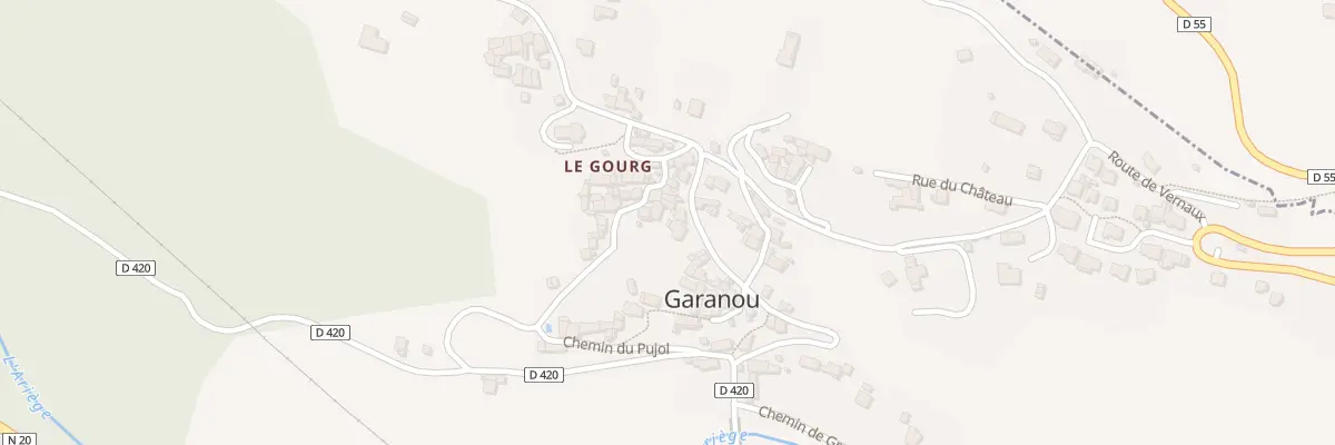 Plan du 51 Rue Principale à Garanou