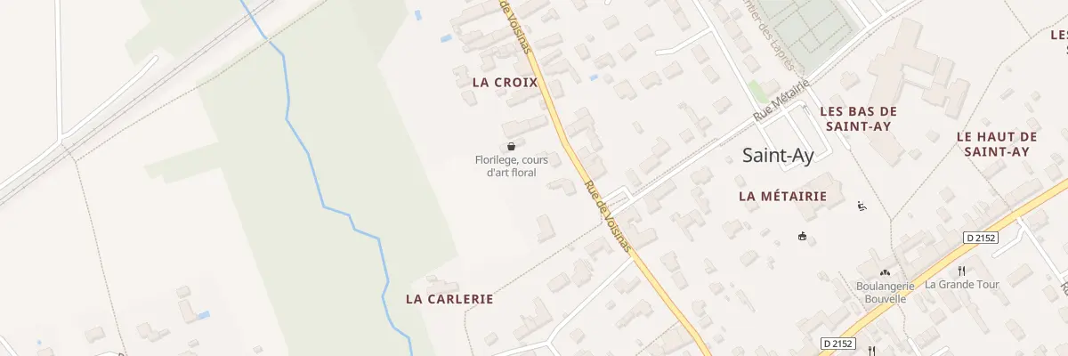 Plan du 21 Rue de Voisinas à Saint-Ay
