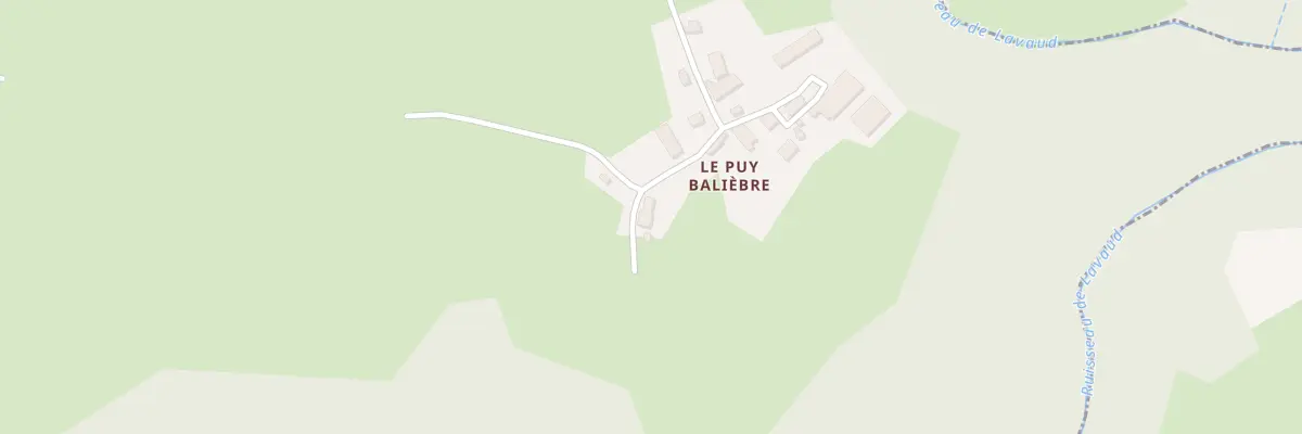 Plan du 5 Le Puy Balièbre à Nouzerolles