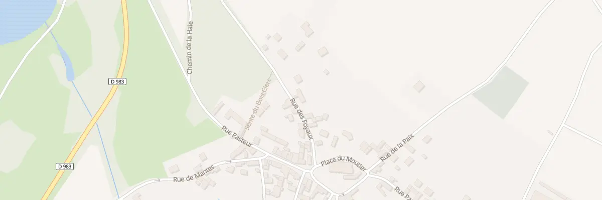 Plan du 8B Rue des Foyaux à Fontenay-Saint-Père