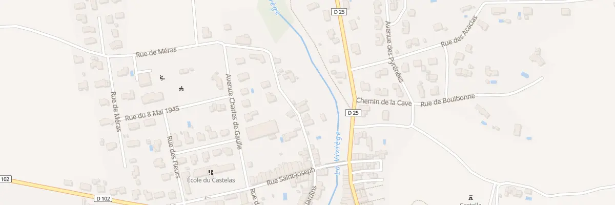 Plan du 18 Rue Malbrouguet à Belpech