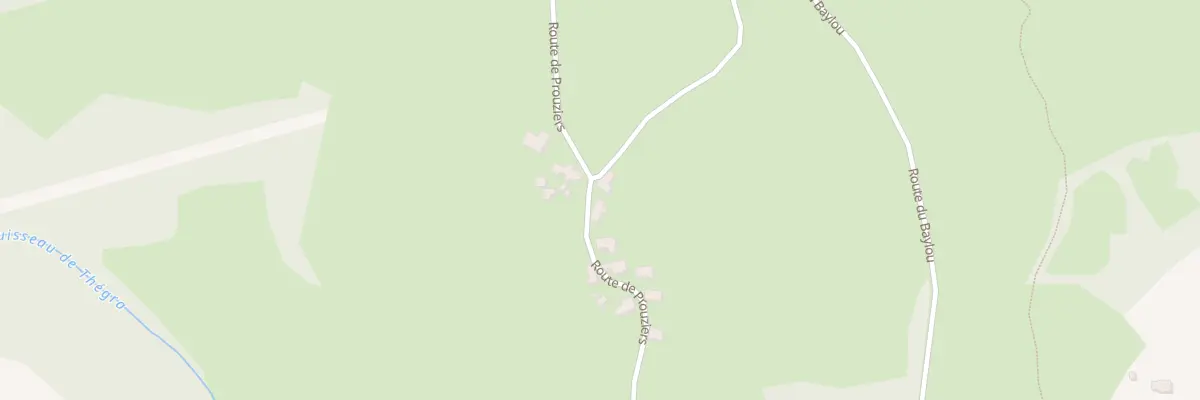 Plan du 5079 Prouzayrol à Thégra