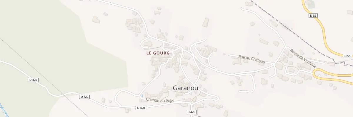 Plan du 56 Rue Principale à Garanou