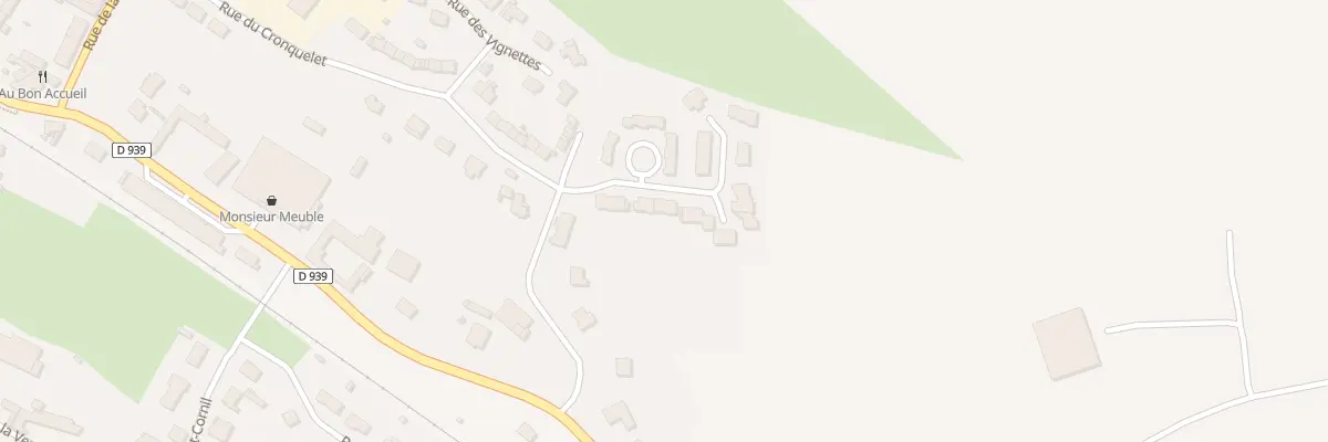 Plan du 17 Res les Rideaux à Attin