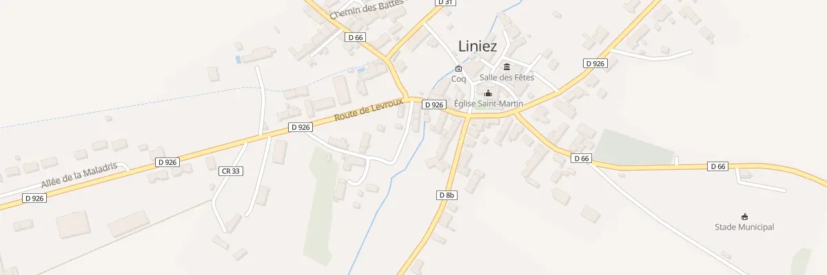 Plan du 3 Che Saint-Martin à Liniez