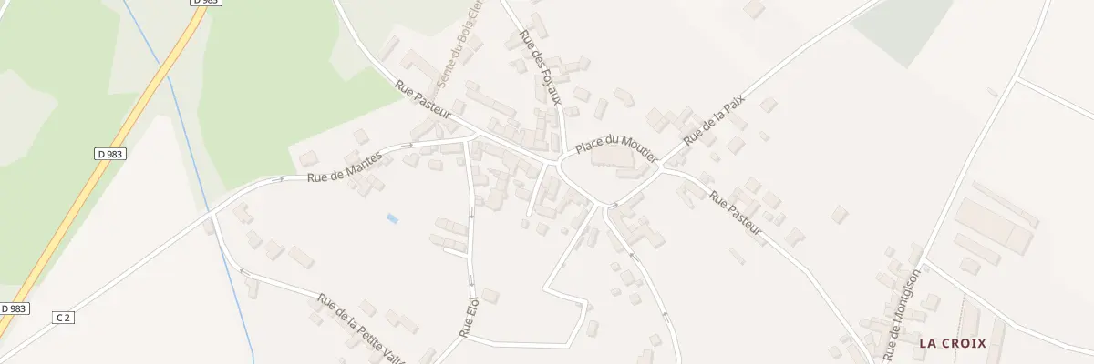 Plan du 16 Rue Pasteur à Fontenay-Saint-Père