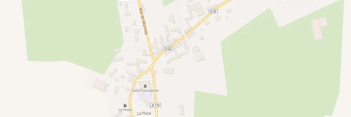 Plan du 2 Rue René Dufestel à Moyenneville