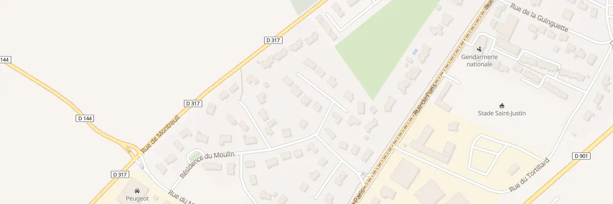 Plan du 28 Res du Moulin à Campigneulles-les-Petites